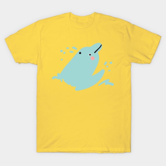 Cute Dolphin T-Shirt by KodiakMilly